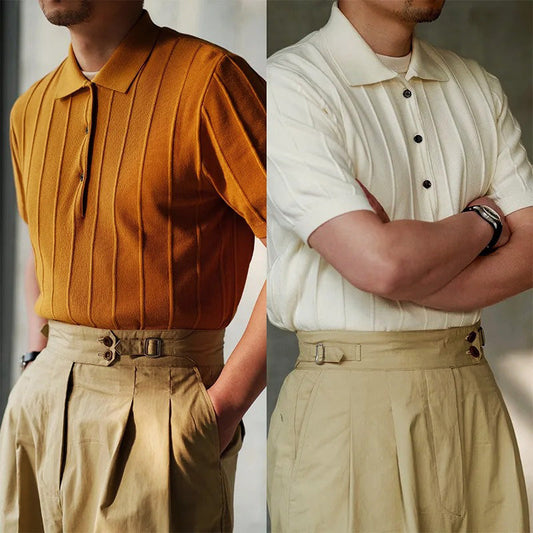 LuxeTouch Vintage Polo